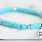 Perico Collection - Silver Turquoise Bracelet