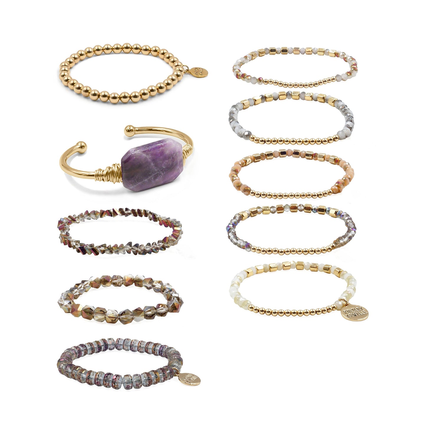 Petunia Bracelet Stack