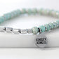 Phoebe Collection - Silver Mint Bracelet