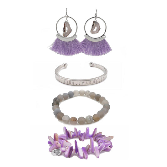 Purple Haze Jewelry Set
