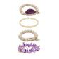 Purple Mist Bracelet Stack
