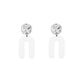 Rayne Collection - Silver Ashen Earrings