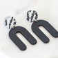 Rayne Collection - Silver Raven Earrings