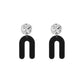 Rayne Collection - Silver Raven Earrings