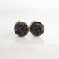 Regal Collection - Raven Stud Earrings