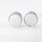 Regal Collection - Silver Pearl Stud Earrings