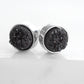 Regal Collection - Silver Raven Stud Earrings