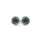 Regal Collection - Silver Venus Cosmic Quartz Stud Earrings