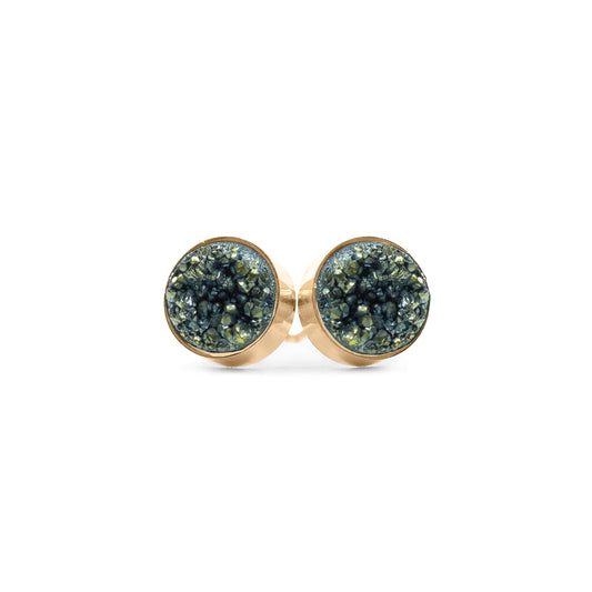 Regal Collection - Venus Cosmic Quartz Stud Earrings