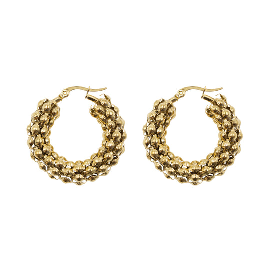Rhys Collection - Gold Earrings