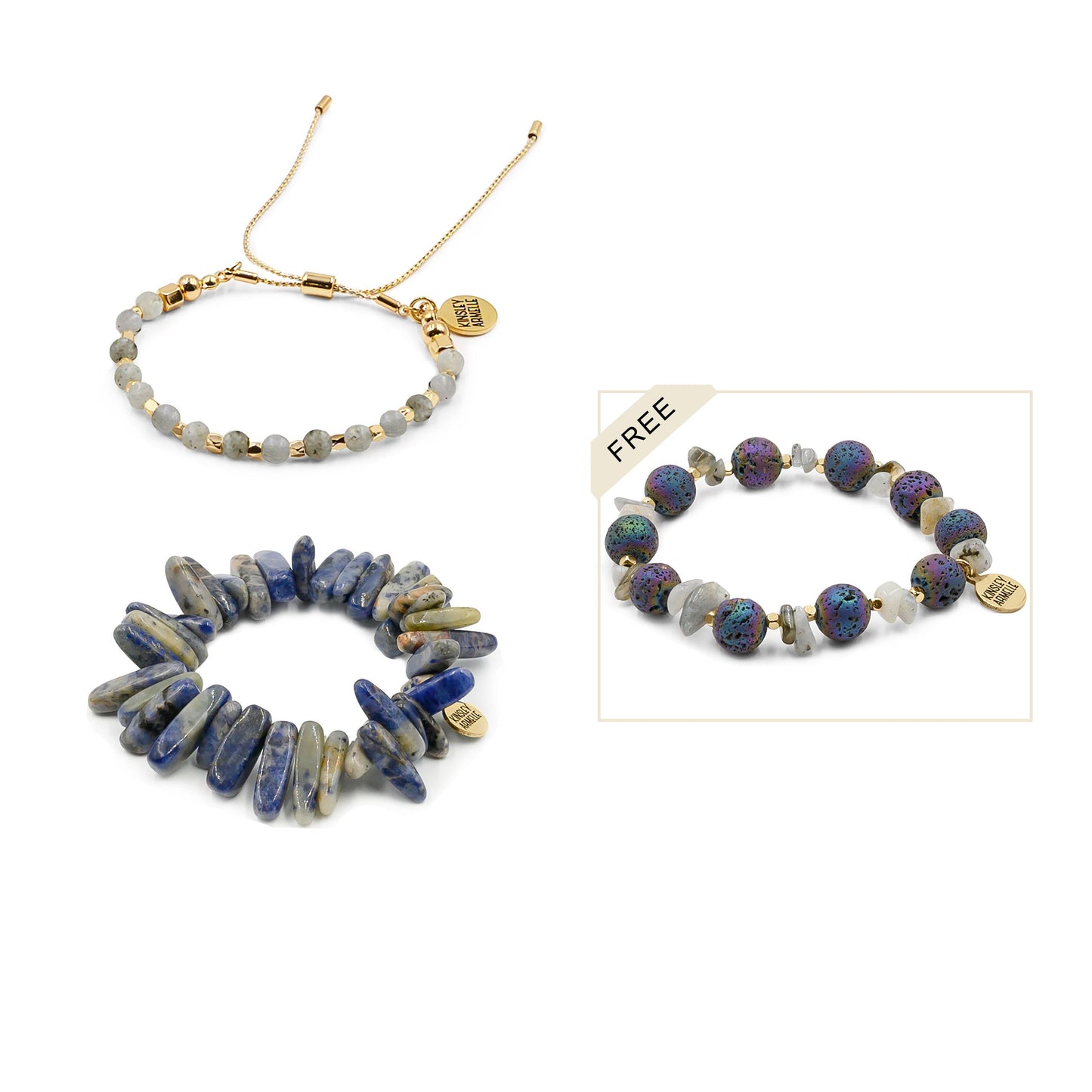 River Bracelet Stack