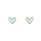 Rosalie Collection - Azure Heart Earrings