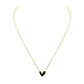 Rosalie Collection - Raven Heart Necklace