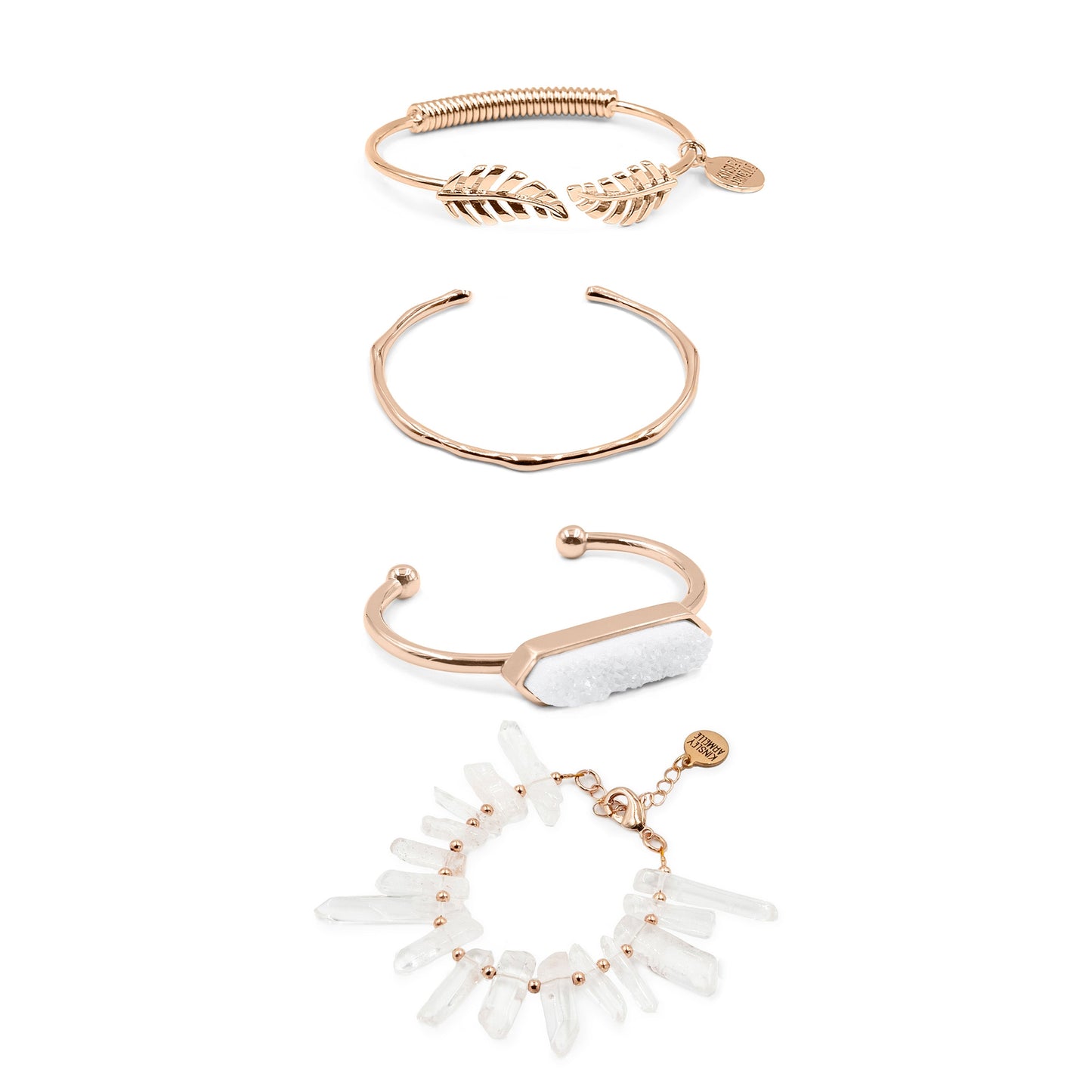 Rose Gold Bethany Bracelet Stack