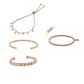 Rose Gold Lucille Bracelet Stack