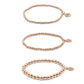 Rose Gold Demi Bracelet Stack