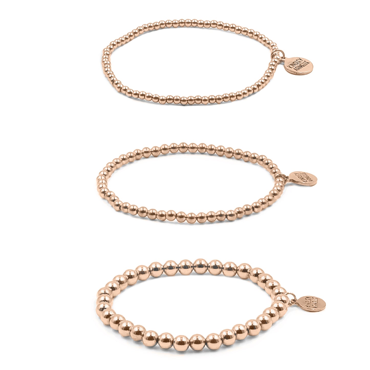 Rose Gold Demi Bracelet Stack