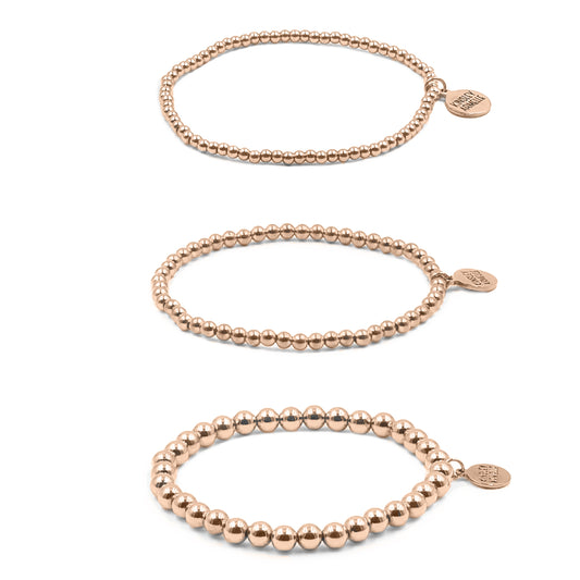 Rose Gold Demi Bracelet Stack