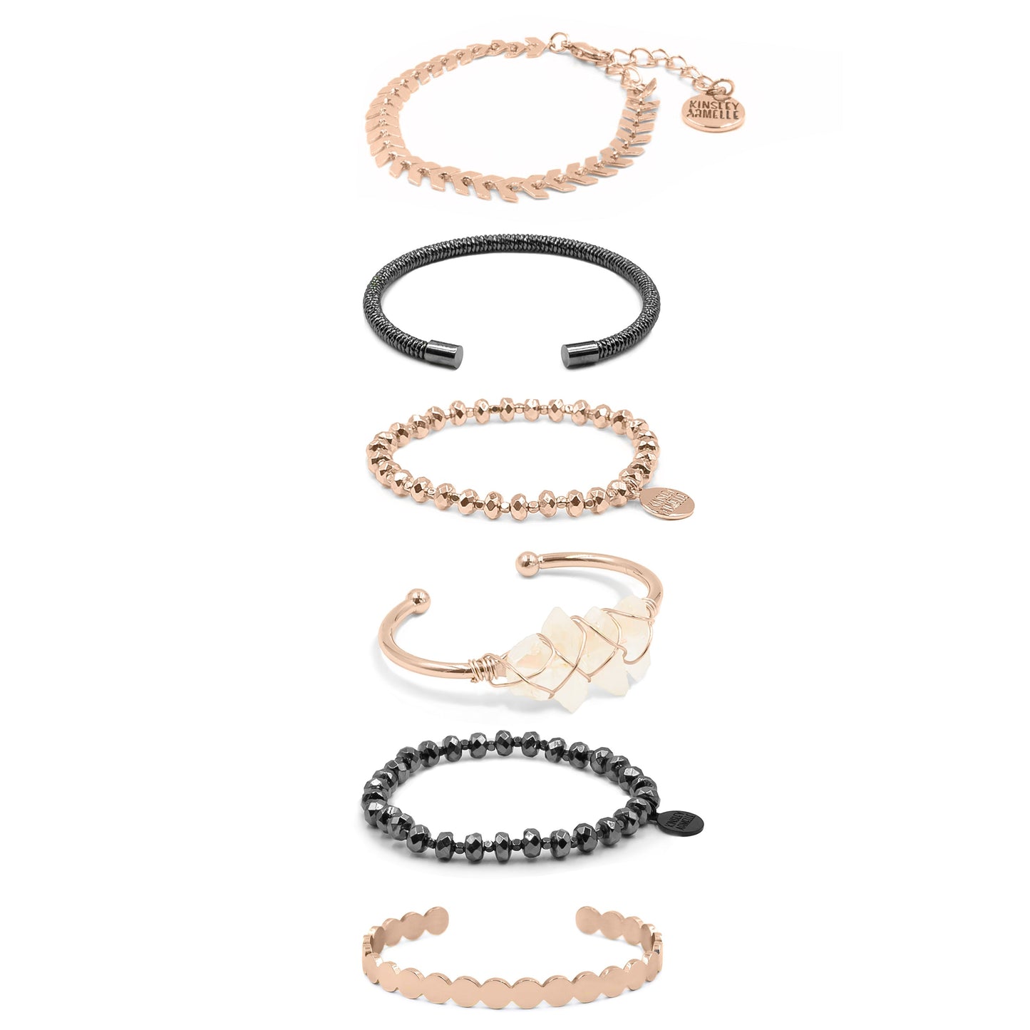 Rosewater Bracelet Stack