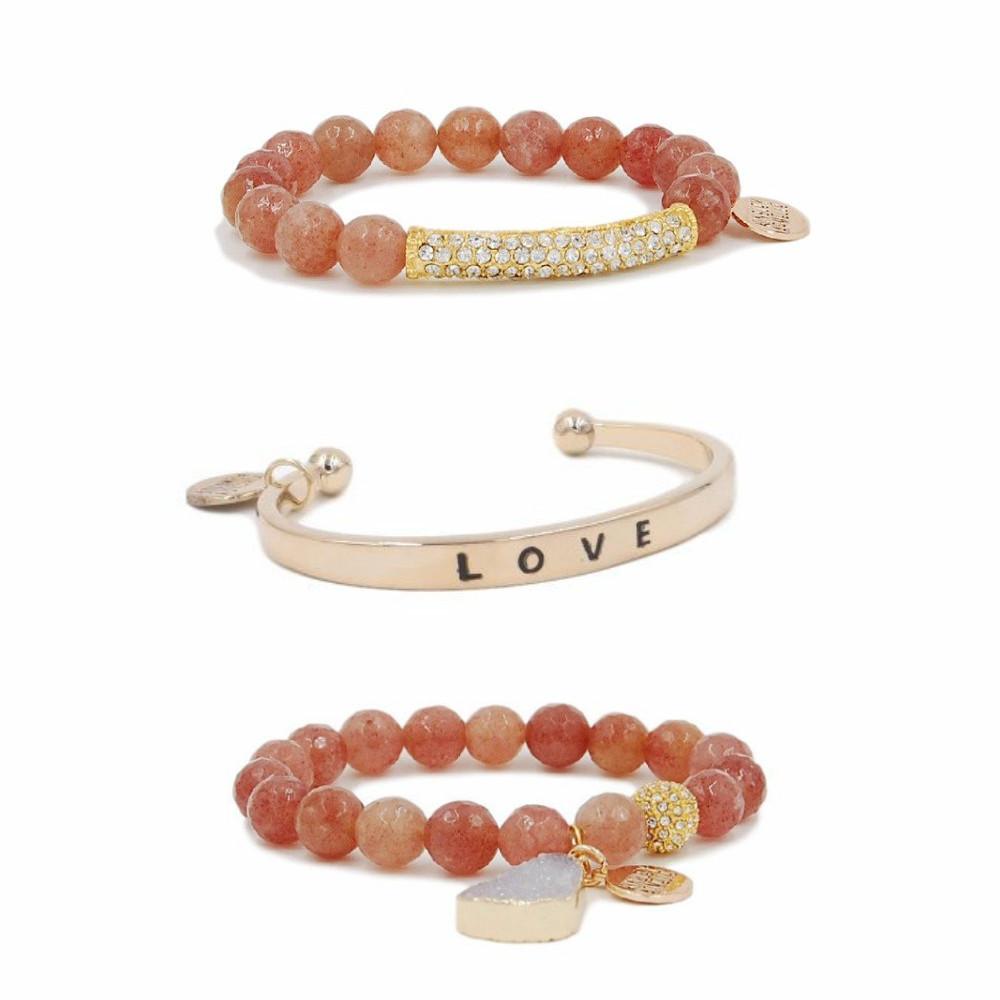 Ruby Bracelet Stack