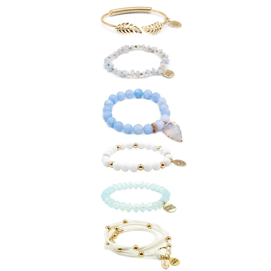 Santorini Bracelet Stack