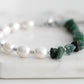Seaside Collection - Silver Jade Bracelet
