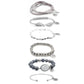 Silver Ariana Bracelet Stack