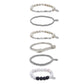 Silver Celia Bracelet Stack
