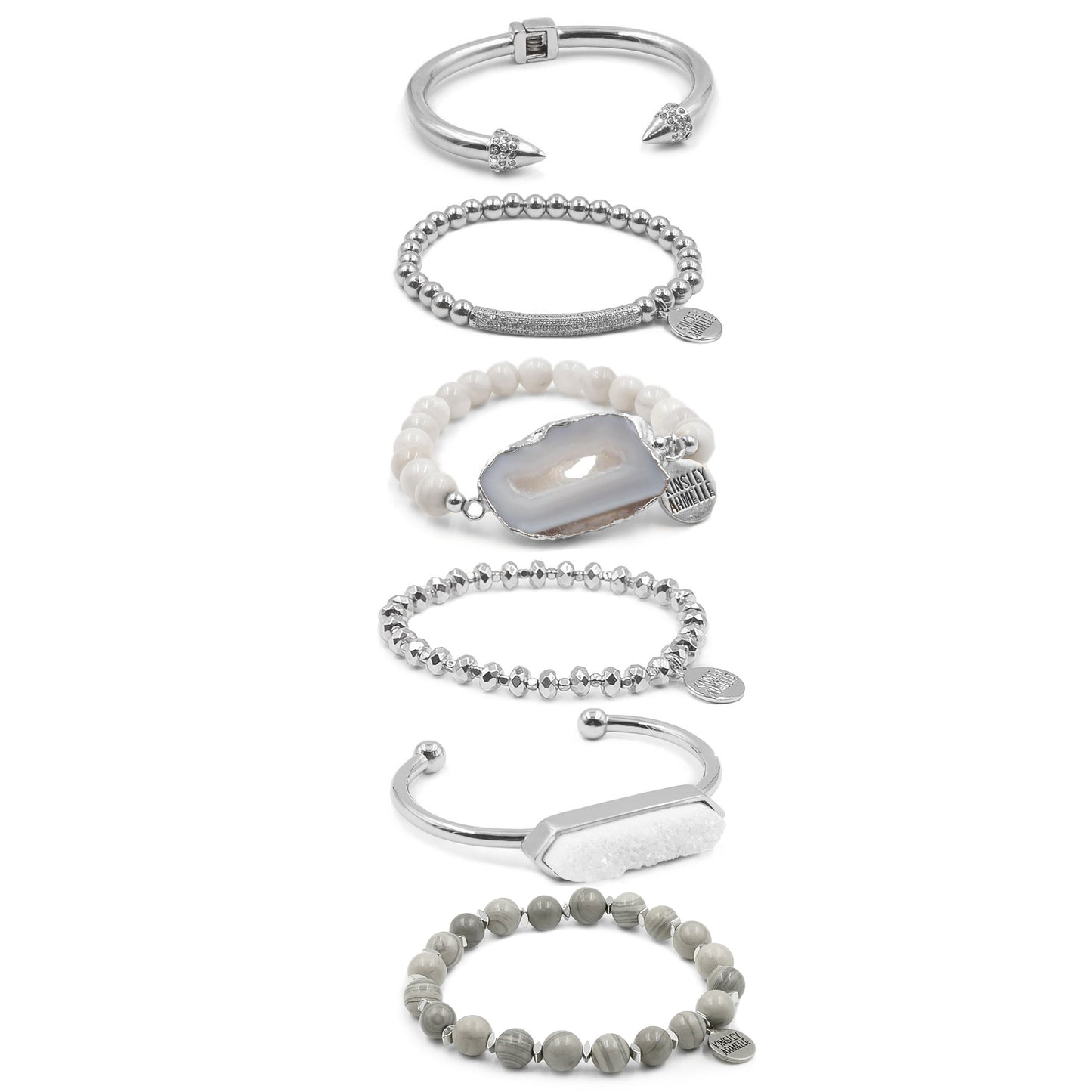 Silver Chance Bracelet Stack