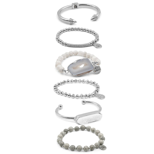 Silver Chance Bracelet Stack