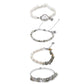 Silver Elowen Bracelet Stack