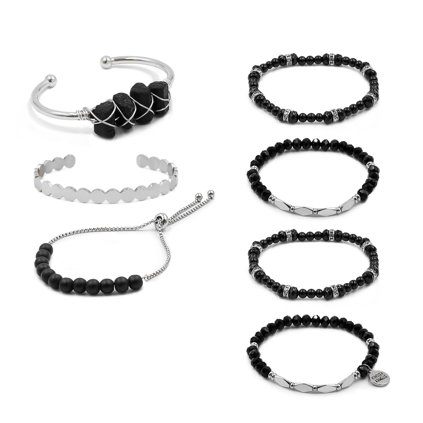 Silver Eve Bracelet Stack