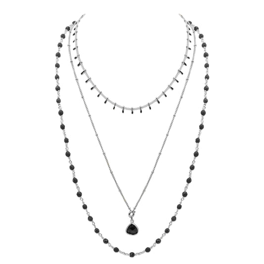 Silver Irina Necklace Set