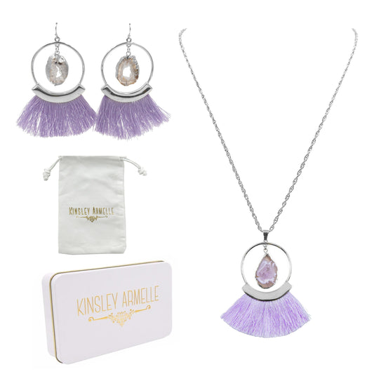 Silver Royal Fringe Gift Set