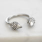 Spike Collection - Silver Bling Ring