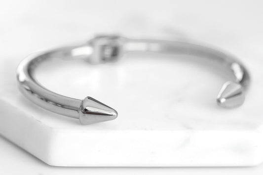 Spike Collection - Silver Bracelet