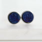 Stone Collection - Silver Phoenix Cosmic Quartz Stud Earrings