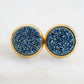 Stone Collection - Venus Cosmic Quartz Stud Earrings