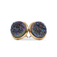 Stone Collection - Elara Cosmic Quartz Stud Earrings
