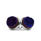 Stone Collection - Silver Phoenix Cosmic Quartz Stud Earrings
