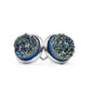 Stone Collection - Silver Venus Cosmic Quartz Stud Earrings