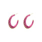 Vasa Collection - Fuchsia Earrings