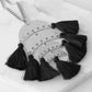 Ximena Collection - Silver Raven Necklace